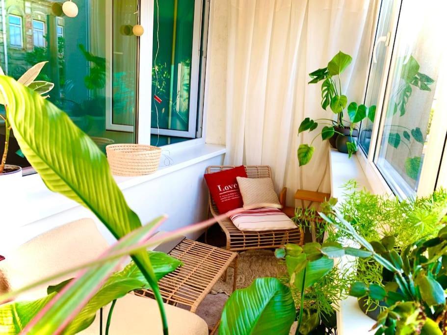 קובנה Three Bedroom With Two Terraces For 7People+Baby מראה חיצוני תמונה