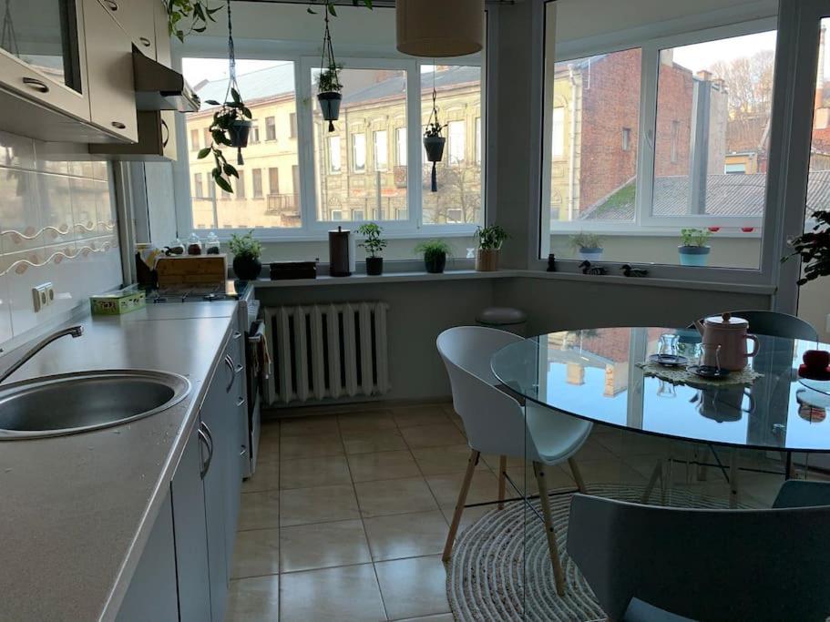 קובנה Three Bedroom With Two Terraces For 7People+Baby מראה חיצוני תמונה